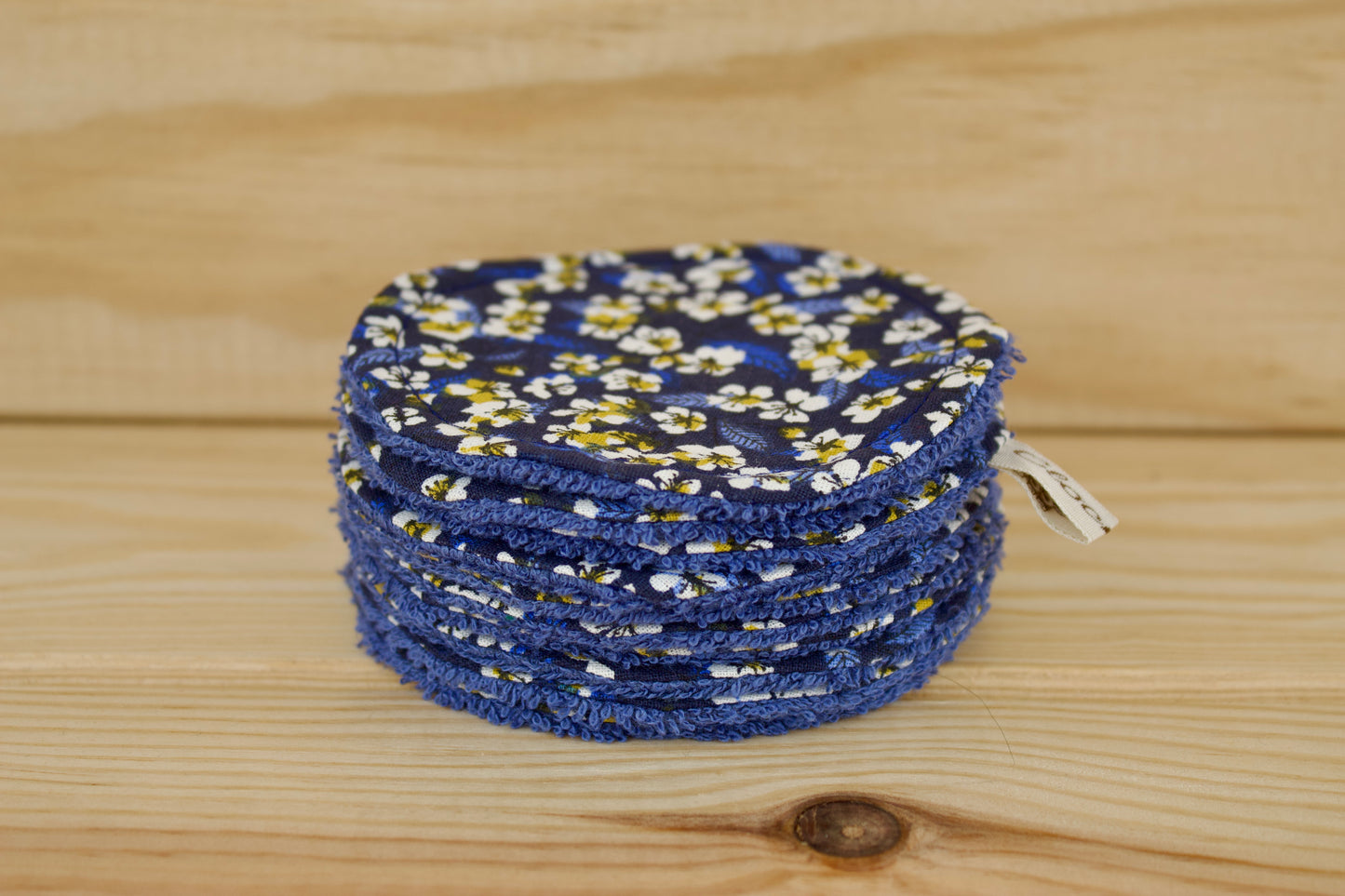 Lingettes démaquillantes lavables rondes par 10