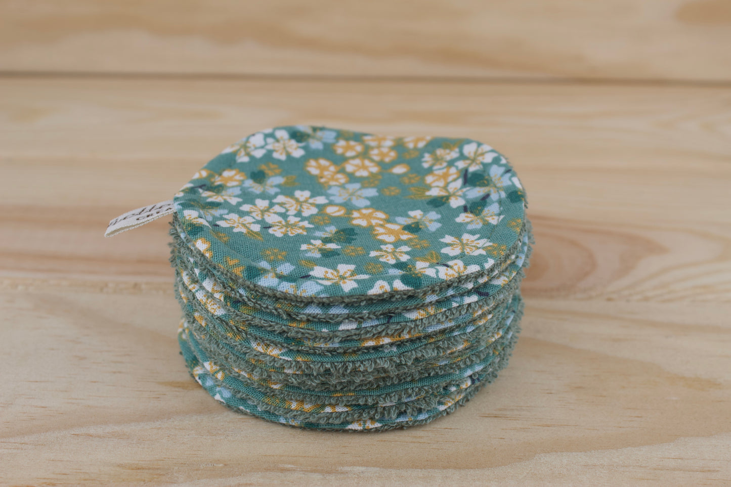 Lingettes démaquillantes lavables rondes par 10