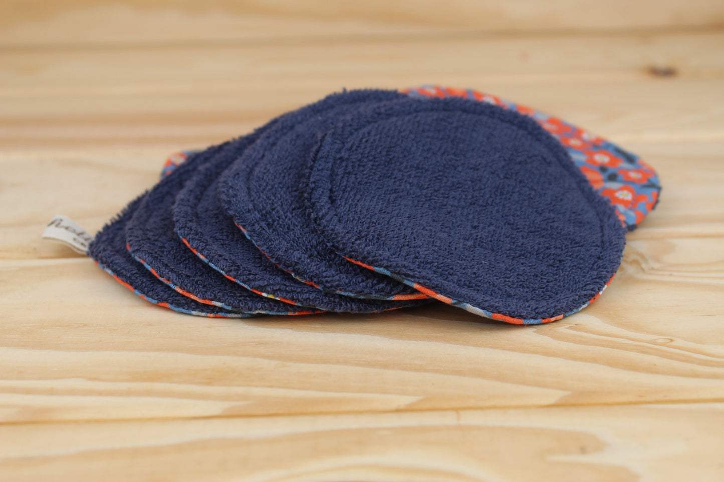Lingettes démaquillantes lavables rondes par 10