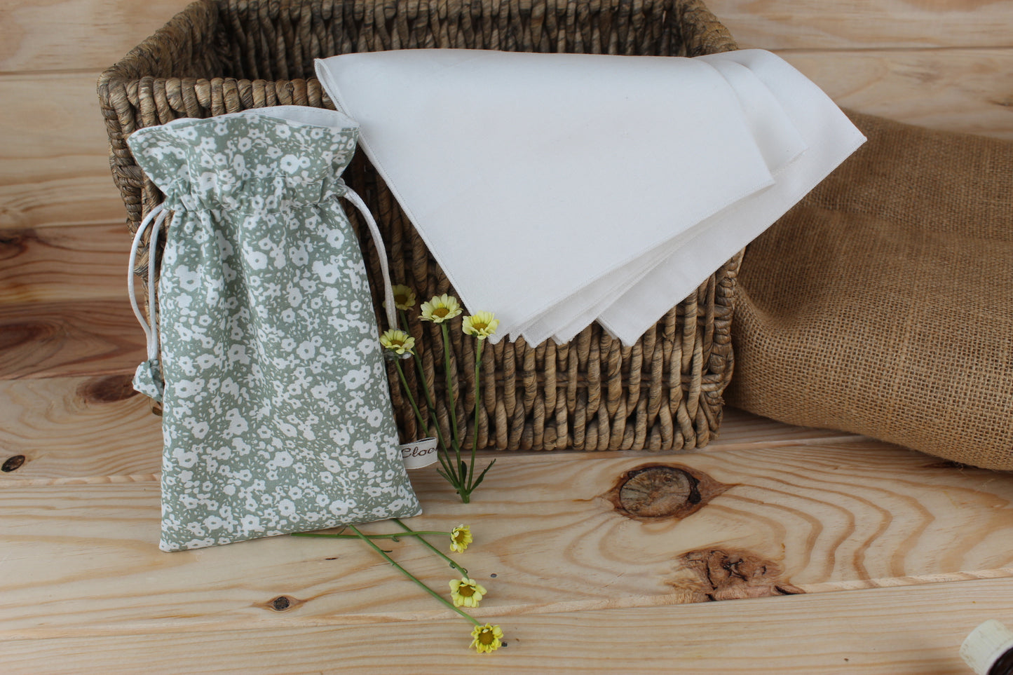 Fabric handkerchief set