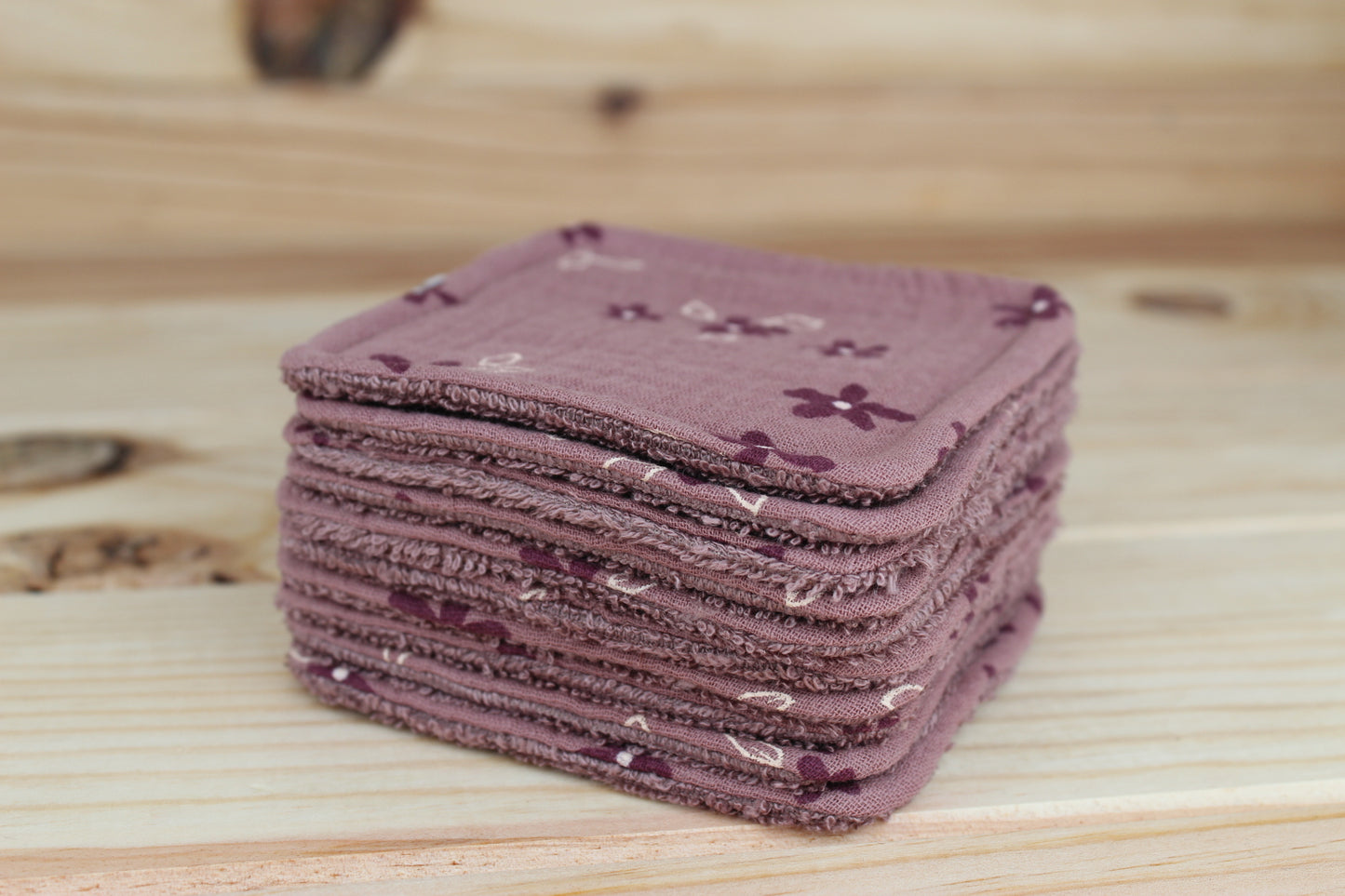 Washable baby wipes x 10