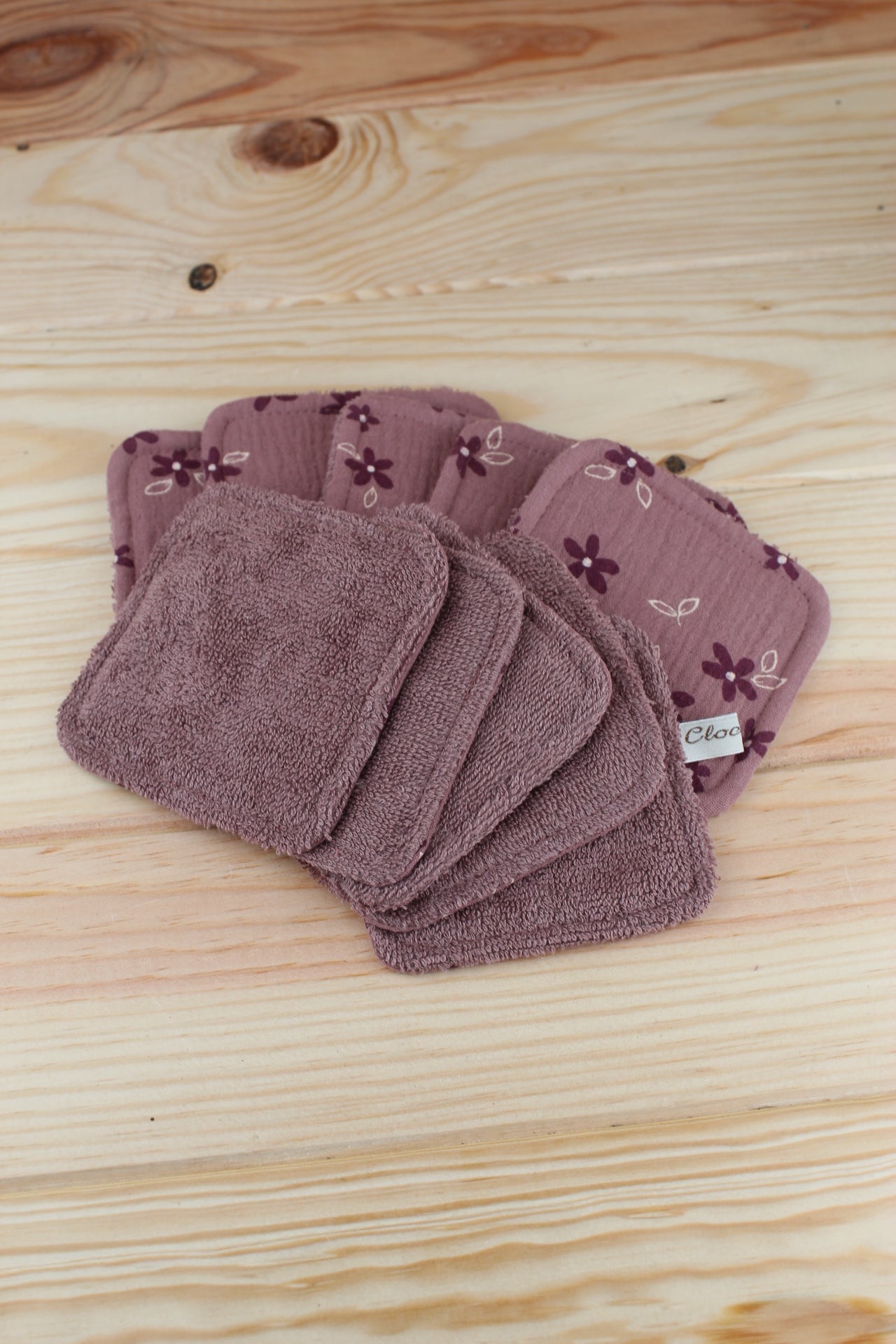 Washable baby wipes x 10