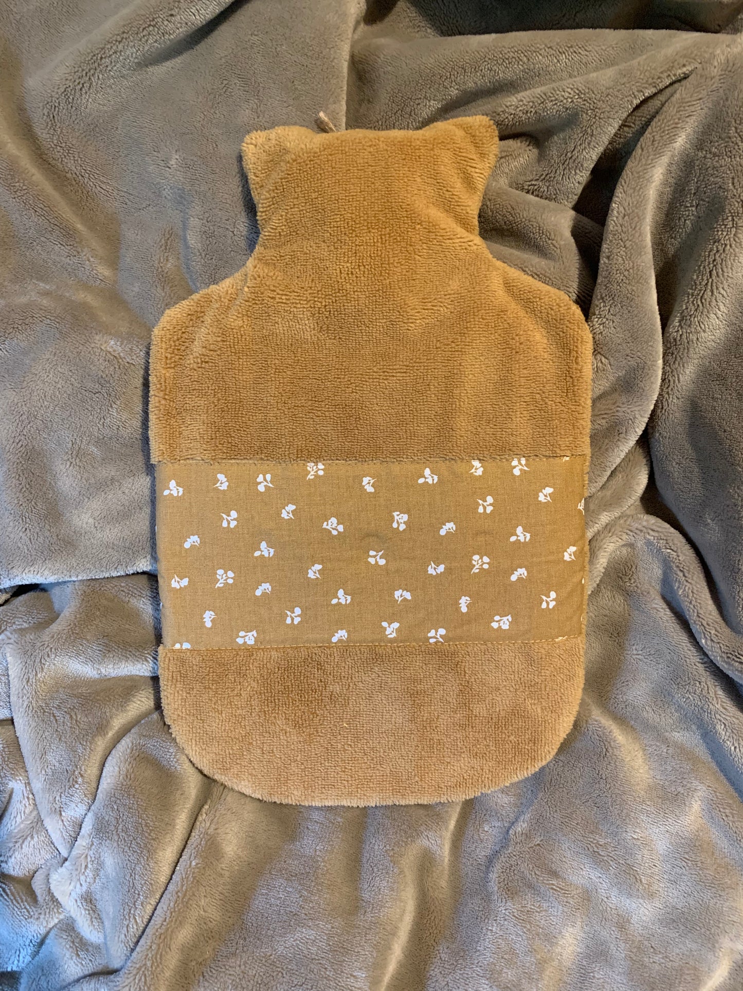 Bolsa de agua caliente reversible