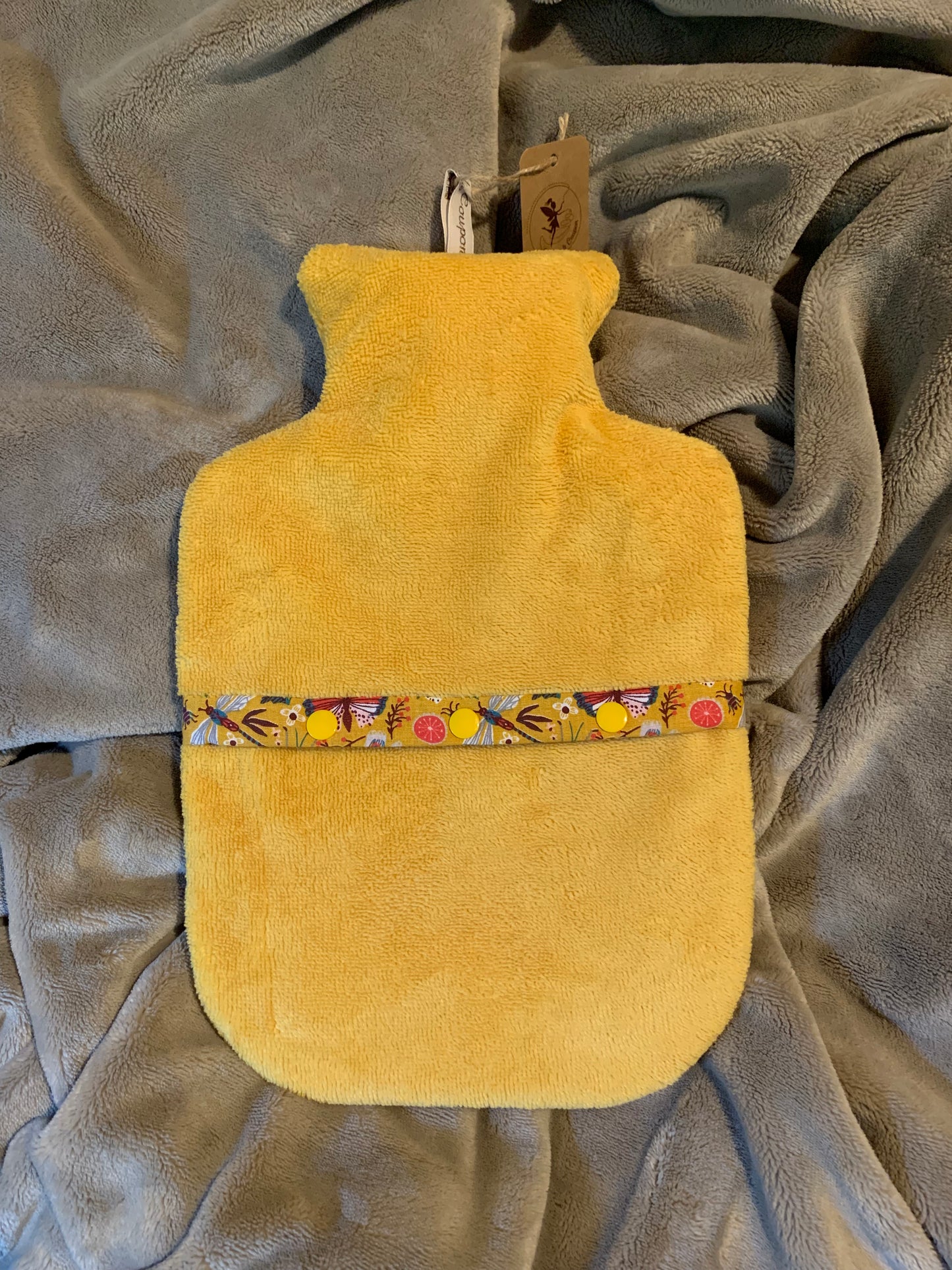 Bolsa de agua caliente reversible
