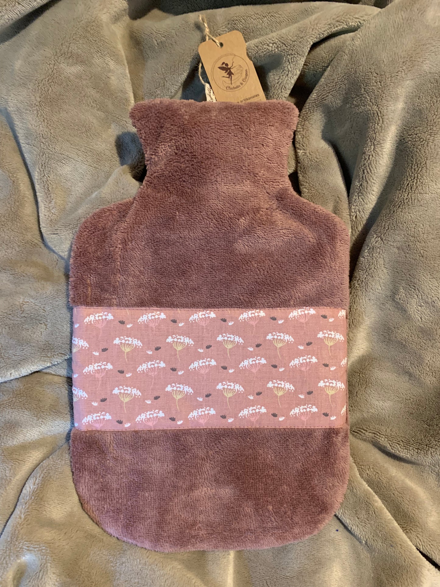 Bolsa de agua caliente reversible