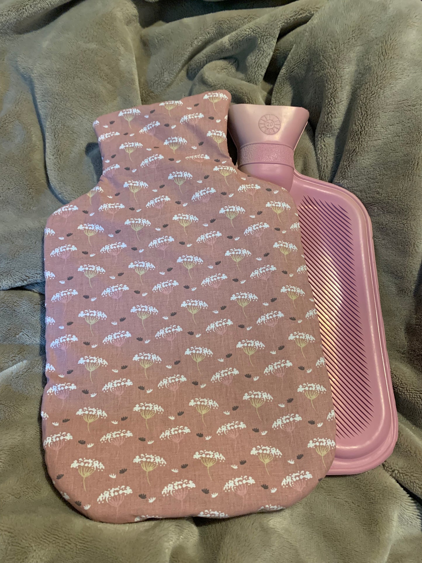 Bolsa de agua caliente reversible