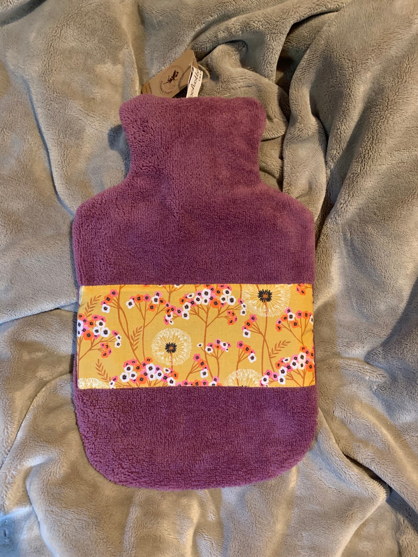 Bolsa de agua caliente reversible