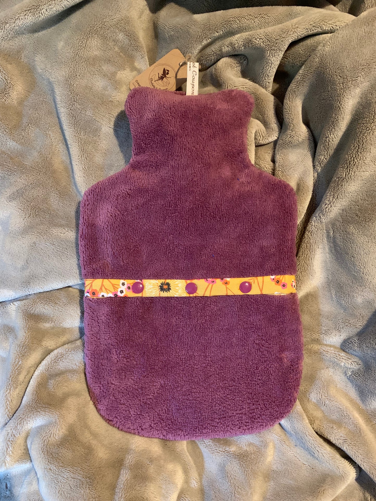 Bolsa de agua caliente reversible