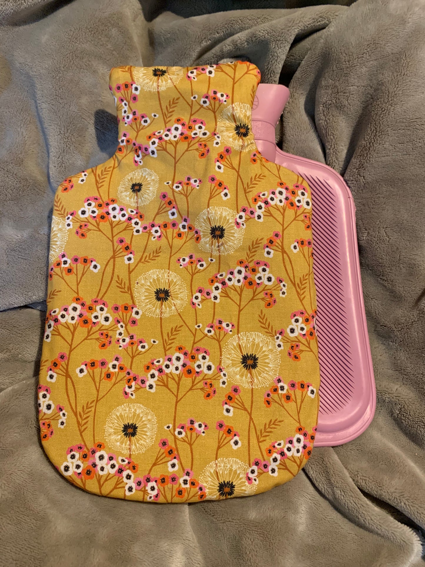 Bolsa de agua caliente reversible