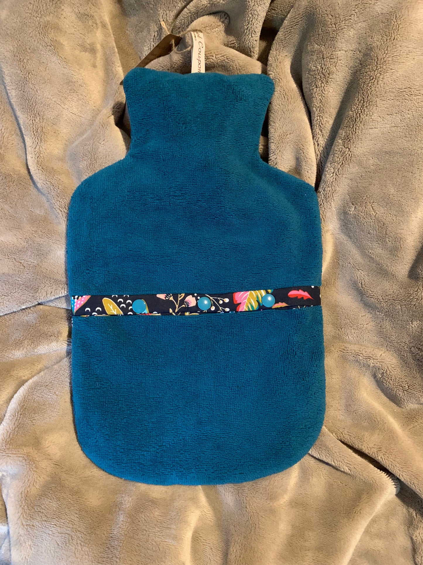 Bolsa de agua caliente reversible