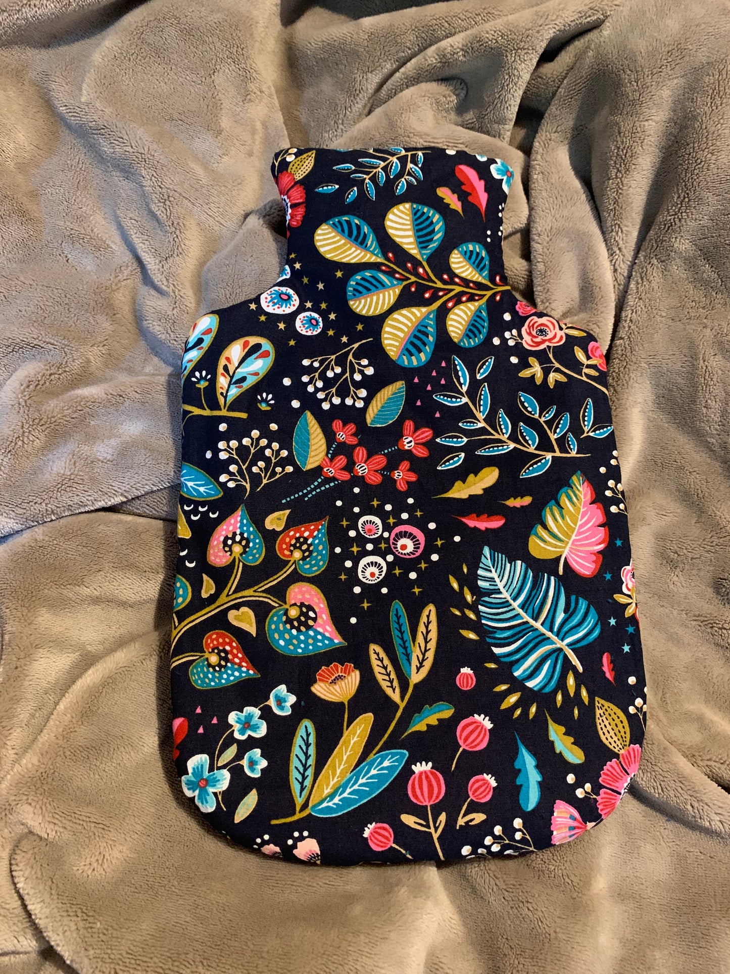 Bolsa de agua caliente reversible
