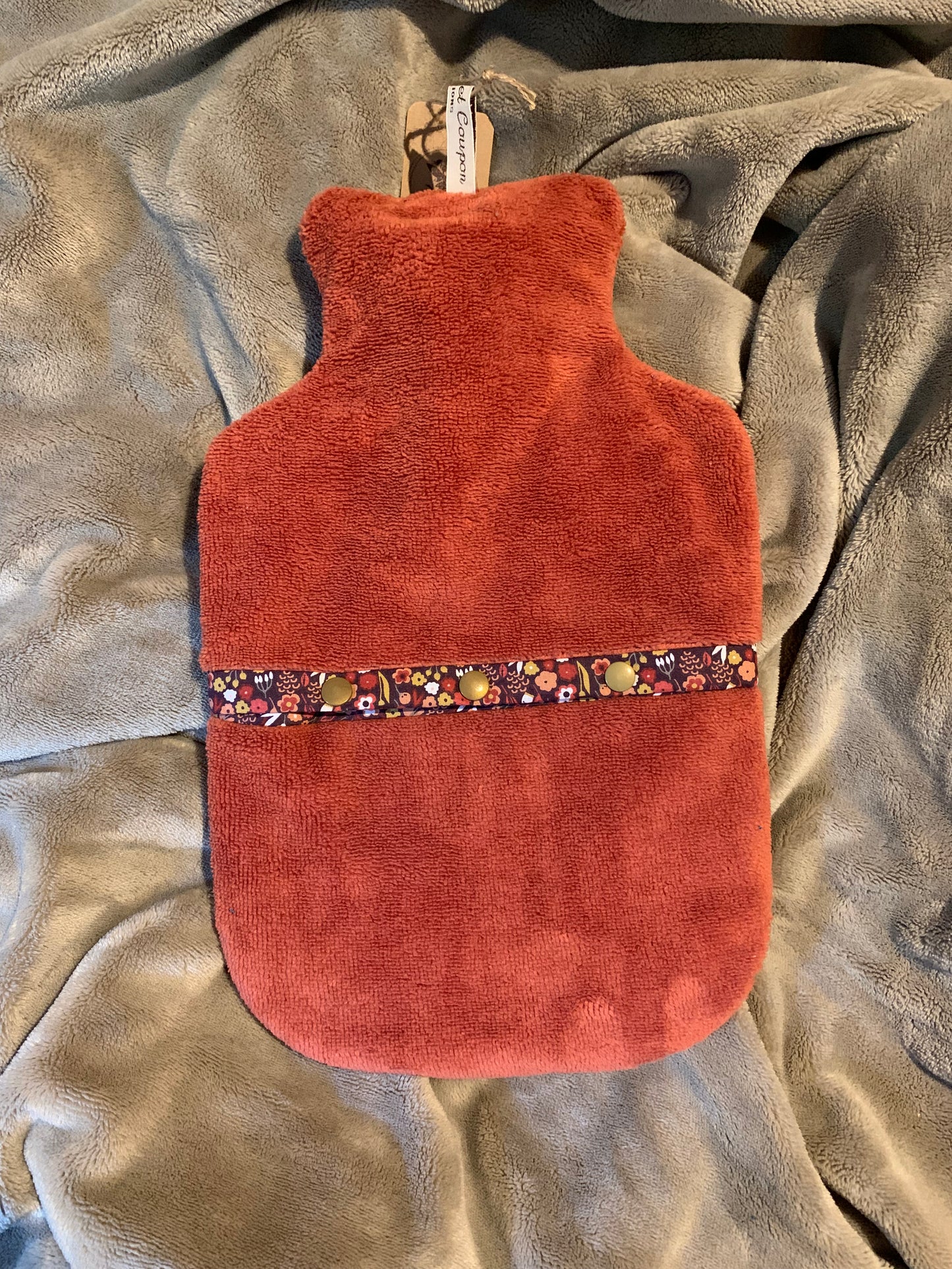 Bolsa de agua caliente reversible