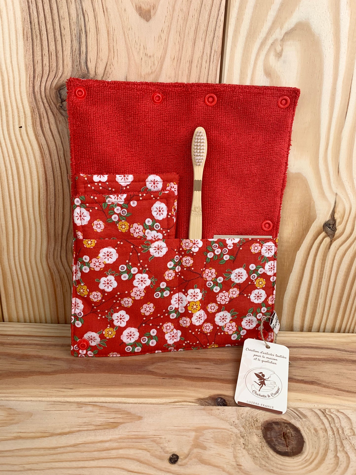 Pochette à brosse à dents