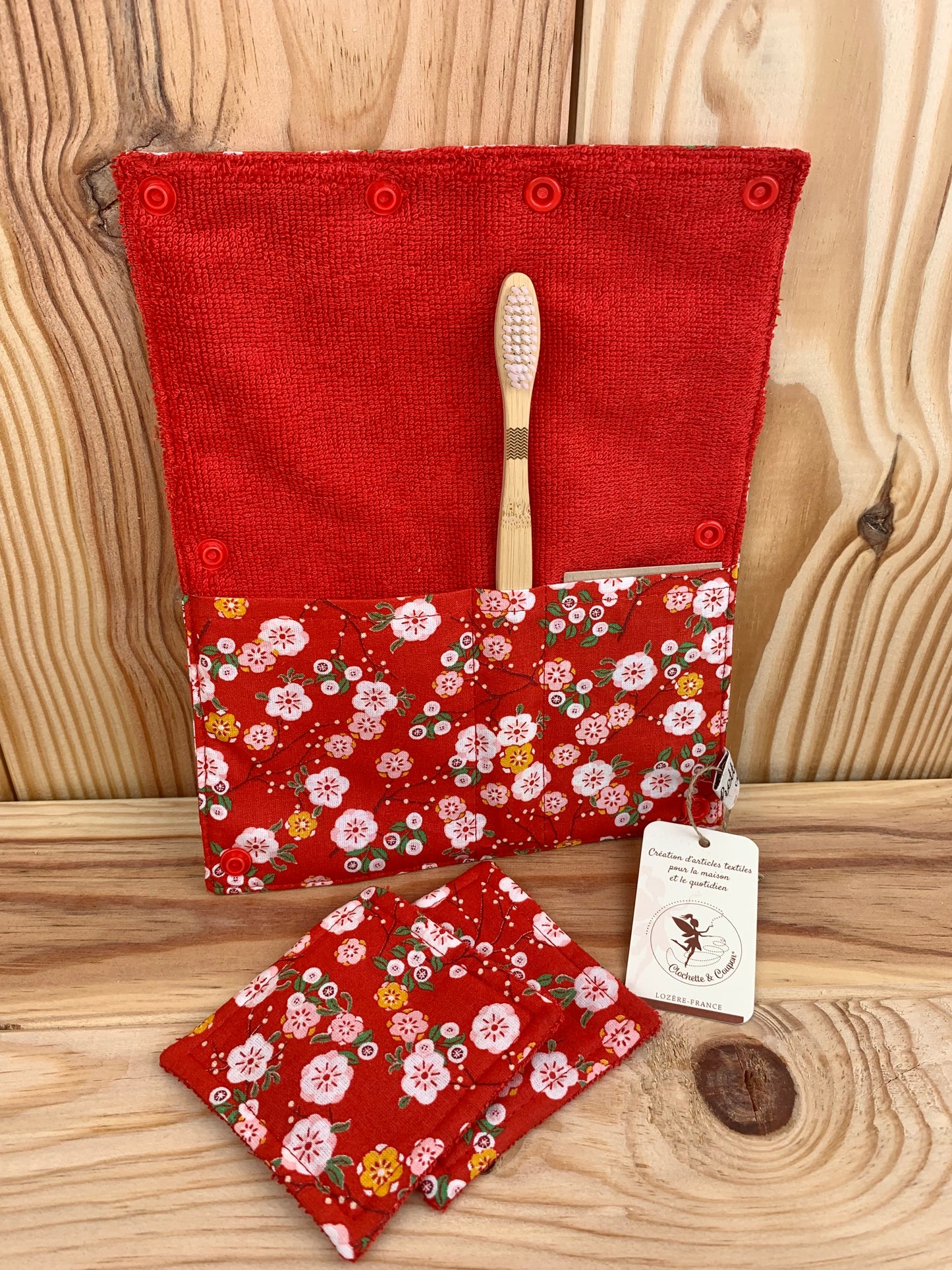 Pochette à brosse à dents