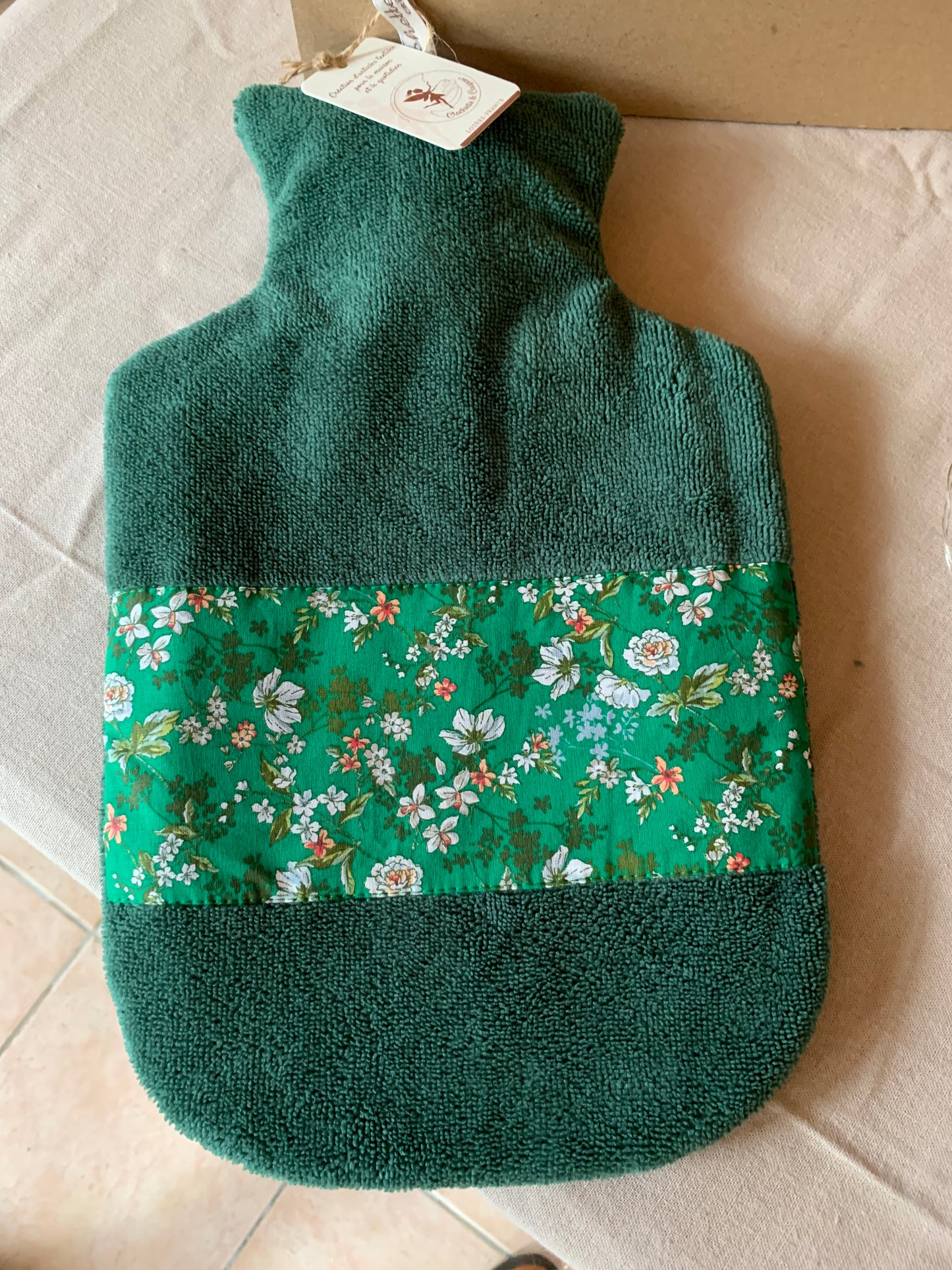Bolsa de agua caliente reversible