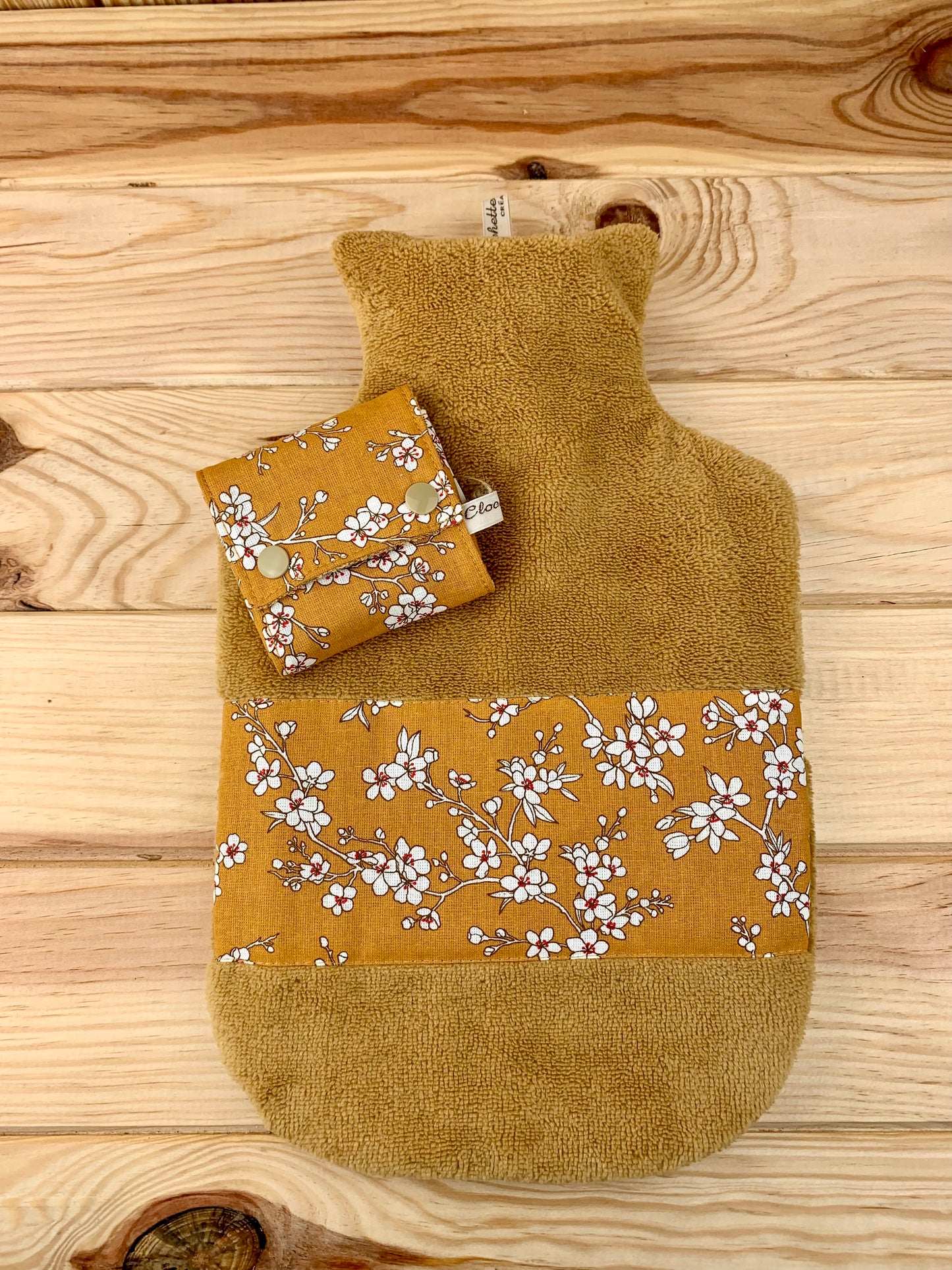 Bolsa de agua caliente reversible