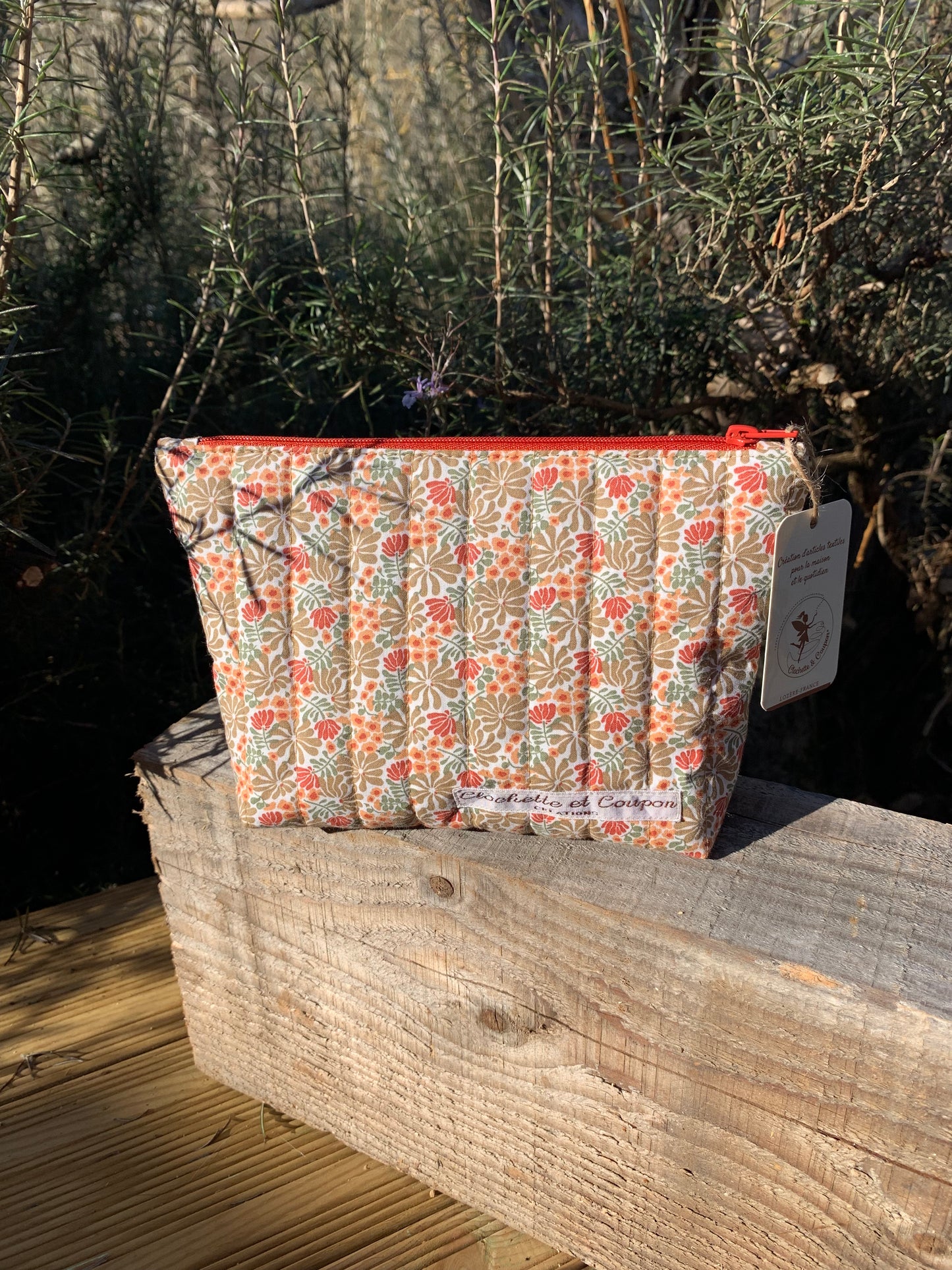 Trousse moyenne matelassée
