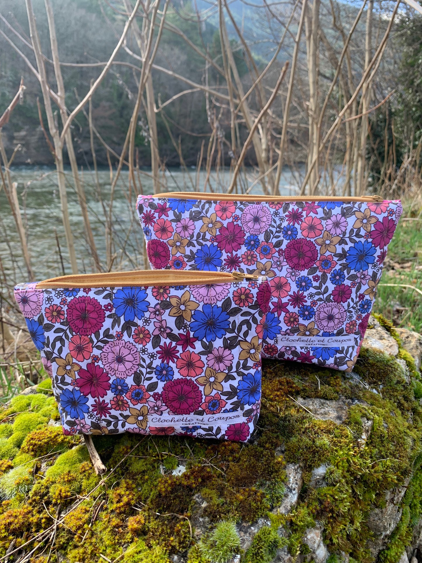 Trousse grande matelassée