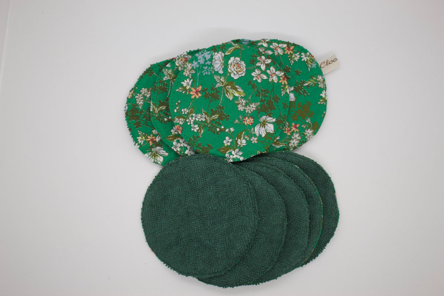 Lingettes démaquillantes lavables rondes par 10