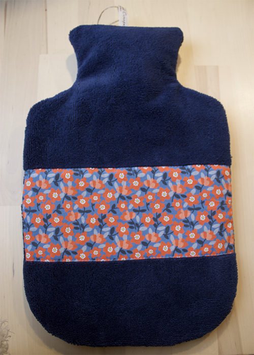 Reversible hot water bottle 