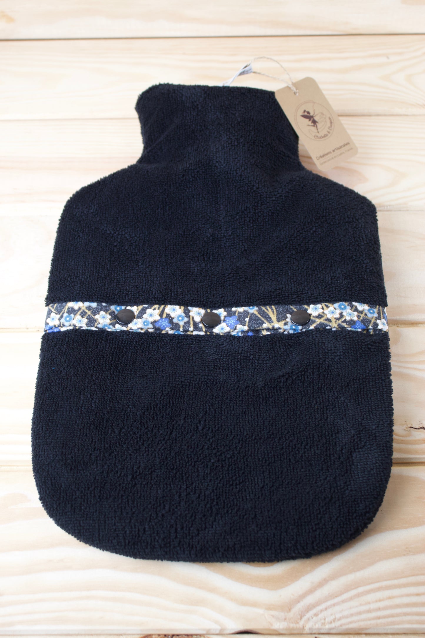 Reversible hot water bottle 