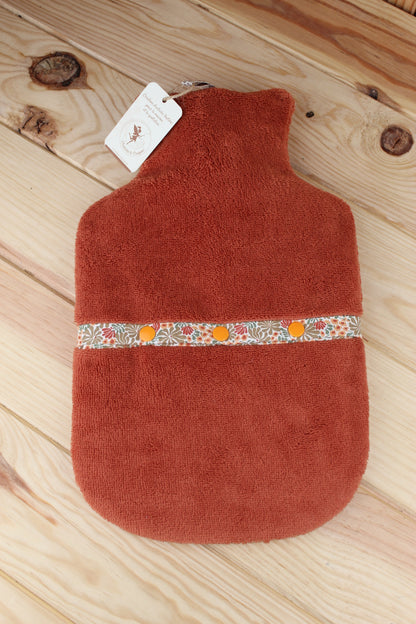 Reversible hot water bottle 