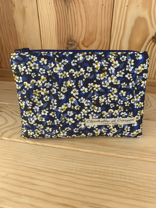 Pochette plate matelassée