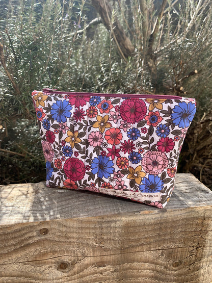 Medium quilted pencil case