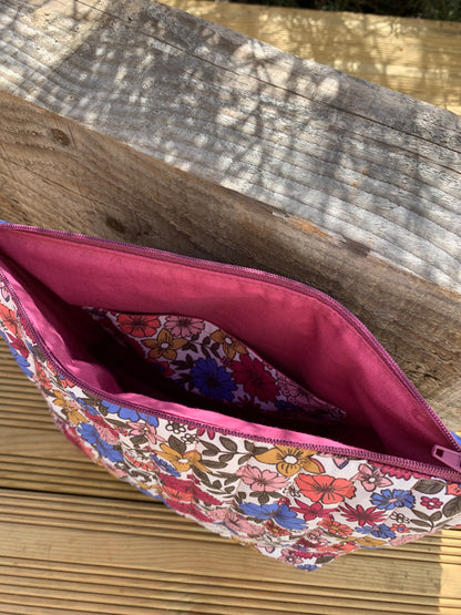 Trousse grande matelassée