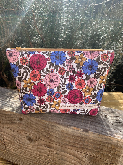 Medium quilted pencil case